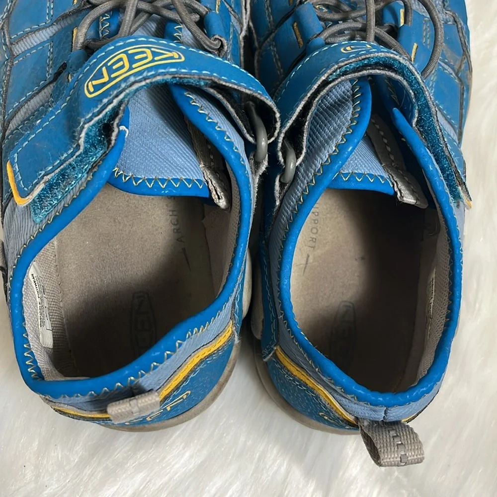 Keen Kids Blue Yellow Summer Water Sandals Shoes